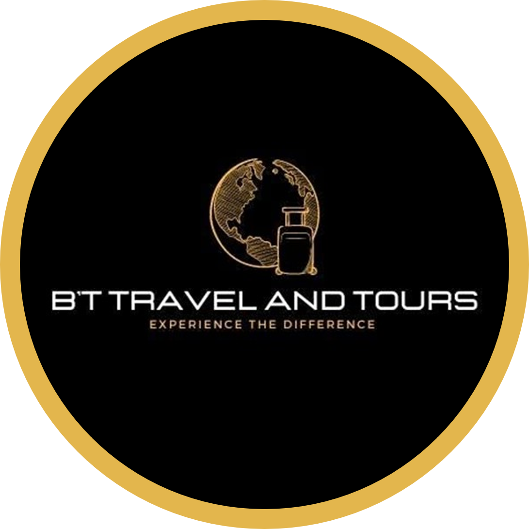 B T Travel and Tours Logo